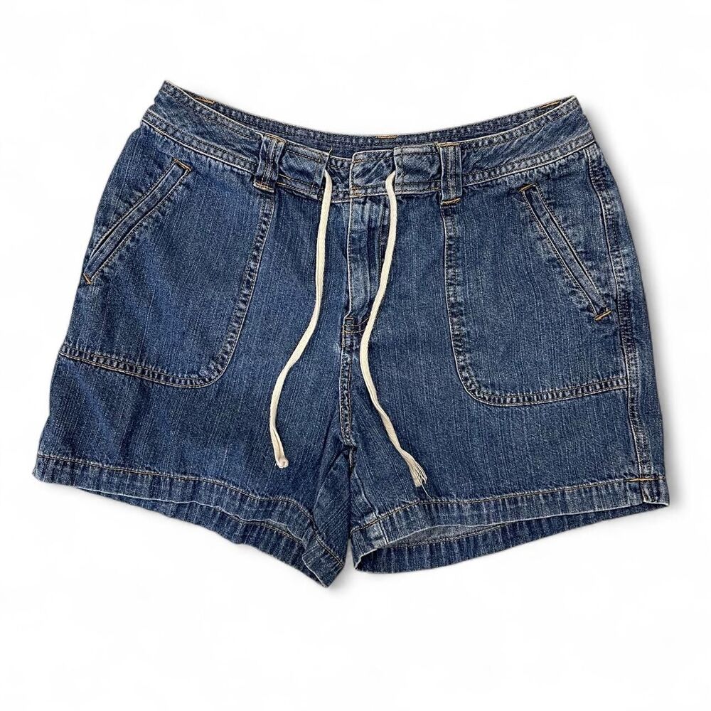 St-john-s-bay Women's Blue and Navy Shorts